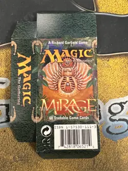 Magic the Gathering Mirage Empty Starter Deck Box - BOX ONLY NO CARDS - Image 1