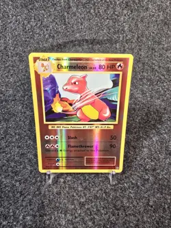 Pokemon TCG Charmeleon XY Evolutions Reverse Holo Card #10/108 LP Condition - Image 1