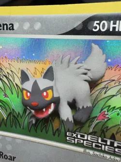 Pokemon TCG Poochyena Delta Species 79/113 Reverse Holo Common Card - Image 3