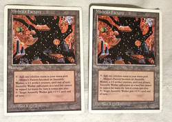 2x Mishra's factory- English - MTG - 4th edition- 1xNM 1xLP - Image 1