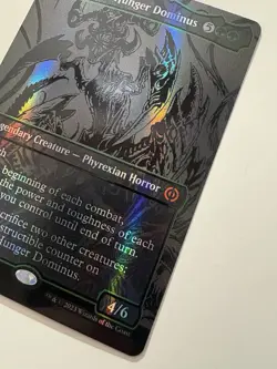 Zopandrel, Hunger Dominus (Oil Slick Raised Foil) Phyrexia: All Will Be One Foil - Image 2
