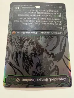 Zopandrel, Hunger Dominus (Oil Slick Raised Foil) Phyrexia: All Will Be One Foil - Image 4