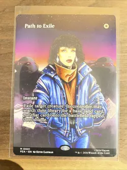 Path to Exile (Borderless) 0001 PZA Teenage Mutant Ninja Turtles TMNT - MTG NM/M - Image 1