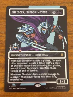 Shredder, Shadow Master - Teenage Mutant Ninja Turtles - MTG - FOIL - 0088 - Image 1