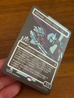 Shredder, Shadow Master - Teenage Mutant Ninja Turtles - MTG - FOIL - 0088 - Image 3