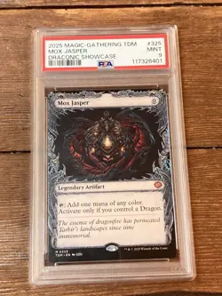 Mox Jasper (Showcase) - Tarkir: Dragonstorm (TDM) MTG PSA 9 - Image 1