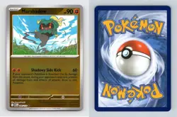 Marshadow #080/132 Mega Evolution Reverse Holo Uncommon Pokemon 2025 TCG Card - Image 1