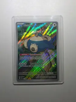 Pokemon TCG Snorlax 151 Promo Card Sealed - Image 1