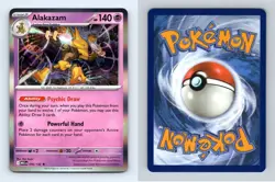 Alakazam #056/132 Mega Evolution Rare Holo Pokemon 2025 TCG Card - Image 1