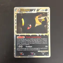 Pokemon TCG Umbreon (Prime) - Undaunted Holo 86/90 NEAR MINT - Image 1