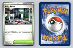Risky Ruins #127/132 Mega Evolution Uncommon Pokemon 2025 TCG Card - Image 1