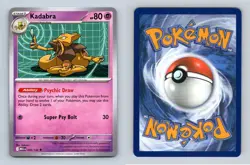 Kadabra #055/132 Mega Evolution Uncommon Pokemon 2025 TCG Card - Image 1