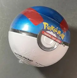 Pokemon TCG PokeBall Tin Pack J21 Year 2020 [ Great Ball ] NEW - Image 1
