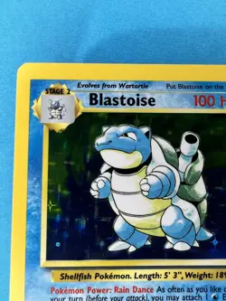Pokemon TCG Blastoise Base Set 2/102 Holo Unlimited Holo Rare - Image 3
