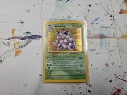 Pokemon TCG Nidoking 011/102 Base Set Holo LP - Image 1