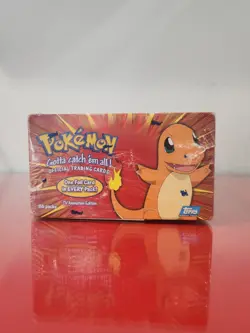 Pokemon TV Animation 1999 Topps Blue Label Booster SERIES 1&2 Box Factory Sealed - Image 4