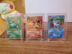 Pokemon 001/025 Charizard Blastoise Venusaur 25th Anniversary Japanese Promo NM - Image 1