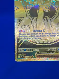 Pokemon Phantasmal Flames Mega Charizard X ex 130/094 Gold Mega Hyper Rare NM - Image 5