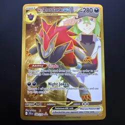 Pokemon TCG - N's Zoroark ex 189/159 Hyper Rare Sv: Journey Together, NM - Image 1