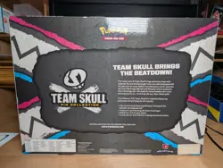 Pokemon TCG Team Skull Pin Collection Box Sealed Evolutions Burning Shadows - Image 2