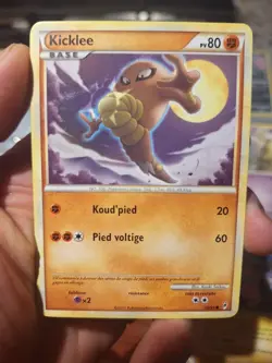 Hitmonlee 58/95 FRENCH Call of Legends 2011 French NM Non-Holo Pokemon TCG - Image 1