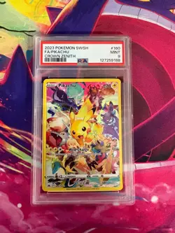 Pikachu 160/159 Crown Zenith PSA Graded 9 English Pokemon TCG - Image 1