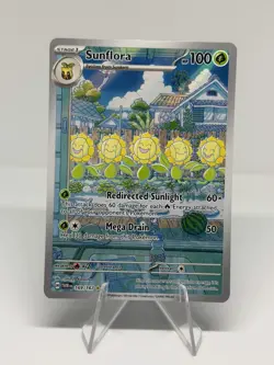 Sunflora 169/167 Illustration Rare SV06: Twilight Masquerade Pokemon TCG NM - Image 1