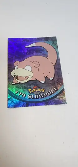 Topps Pokemon TV Animation Series 2 Holo Foil #79 Slowpoke - Image 2
