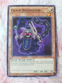 Yu-Gi-Oh! Chain Resonator DPDG-EN022 1st Edition Duelist Pack Dimensional Guard - Image 1