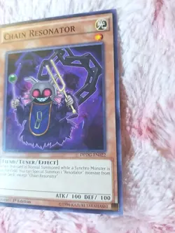 Yu-Gi-Oh! Chain Resonator DPDG-EN022 1st Edition Duelist Pack Dimensional Guard - Image 3