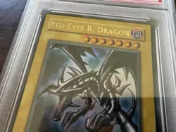 YU-GI-OH! Red-Eyes B. Dragon 2003 SDJ-001 Ultra Rare 1st Edition PSA 9 - Image 4