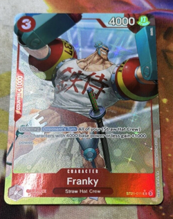 Franky Parallel ST21-011 Starter Deck EX GEAR 5 One Piece English NM - Image 1