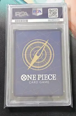 2023 ONE PIECE PROMOS STORE CHAMP-PARTICIPATION #017 NICO ROBIN PSA 10 - Image 2