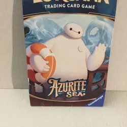 NEW Three Disney Lorcana Azurite Sea Trading Card Game Baymax Art Pack - Image 3