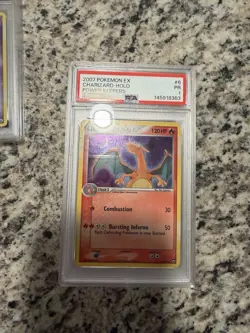 Pokemon Charizard EX 6/108 Power Keepers Holo Rare PSA Graded Card 2007 - Image 1