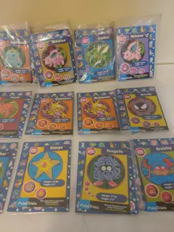 Pokemon, loose sealed Burger King 1999 promo trivia cards. - Image 4