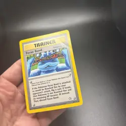 HP/DMG Pokemon Vintage Card TCG Focus Band 86/111 Neo Genesis -c - Image 5