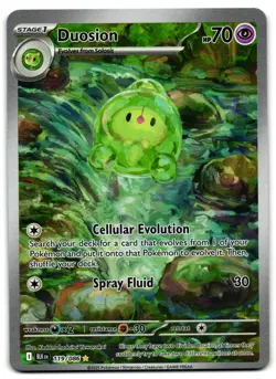 Duosion 119/086 - Black Bolt Illustration Rare Pokemon TCG - LP Card - Image 1