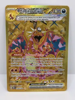 Pokemon TCG Charizard EX Holo Card Obsidian Flames 228/197 - Image 1