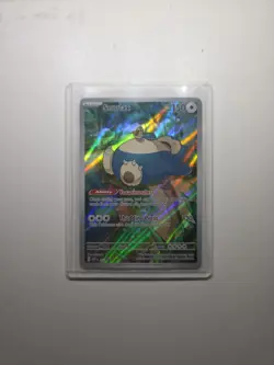 Pokemon TCG Snorlax Black Star Promo SVP051 Holo Card Scarlet & Violet 151 - Image 1