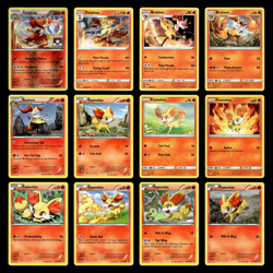 Delphox Braixen Fennekin 13 XY Fates Collide Pokemon Cards Collection - Image 1