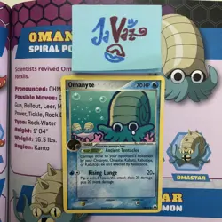 OMANYTE 60/92 😢 LP / LP- EX Legend Maker 2006🥺💙CUTEST CARD Vintage Pokemon! - Image 1