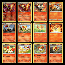 Delphox Braixen Fennekin 26 XY Pokemon Cards Collection Set TCG - Image 1