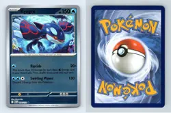 Kyogre #034/132 Mega Evolution Reverse Holo Rare Pokemon 2025 TCG Card - Image 1