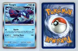 Kyogre #034/132 Mega Evolution Rare Holo Pokemon 2025 TCG Card - Image 1