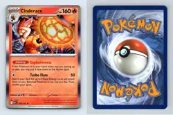 Cinderace #028/132 Mega Evolution Rare Holo Pokemon 2025 TCG Card - Image 1