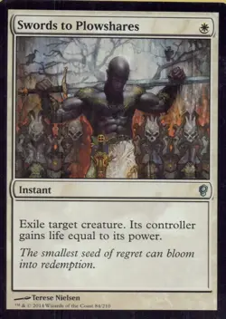 Duel Decks: Elspeth vs. Tezzeret #22 Swords to Plowshares - Image 1