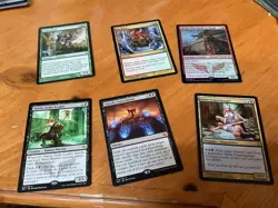 6x mtg mix lot rare mythic foils #9 - Image 1