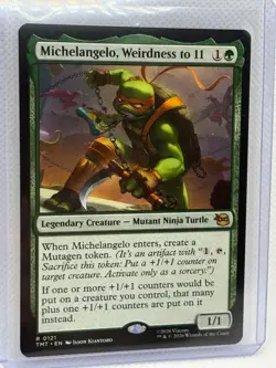 Michelangelo, Weirdness to 11 Teenage Mutant Ninja Turtles Regular 0121 - Image 1
