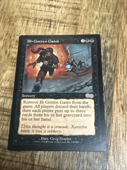 Magic The Gathering Urza's Saga Ill-Gotten Gains #138/350 MTG TCG CCG - Image 1